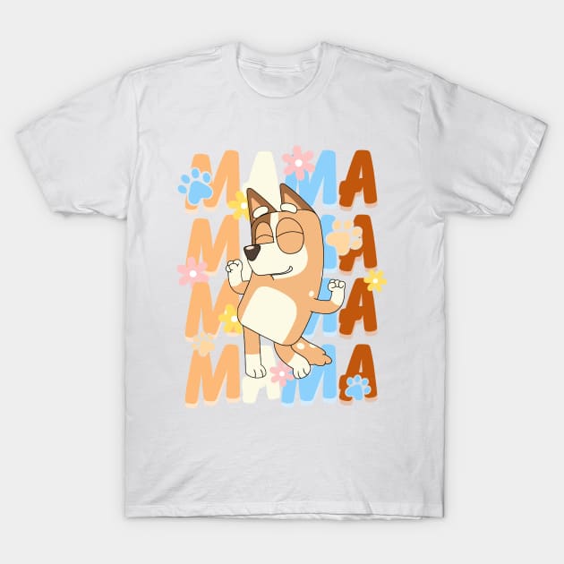 Bluey mama T-Shirt by EcoEssence